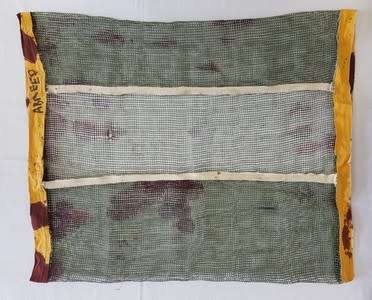 1960`s small utility camo net issued 1960 - 133 cm x 82 cm - as per photo