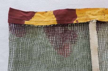 1960`s small utility camo net issued 1960 - 133 cm x 82 cm - as per photo