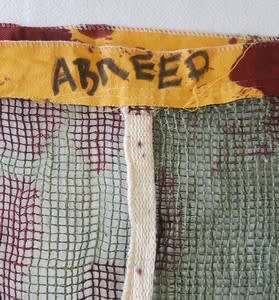 1960`s small utility camo net issued 1960 - 133 cm x 82 cm - as per photo