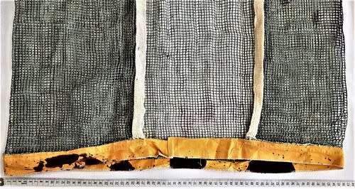 1960`s small utility camo net issued 1960 - 133 cm x 82 cm - as per photo