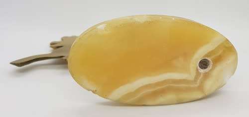 Lot of 2 Egyptian brass ornaments - as per photo