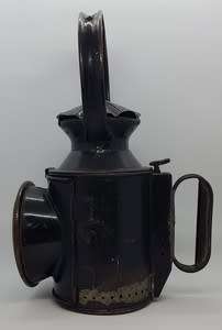 Vintage British Railway hand held 3 aspect lamp, very good condition as per photo