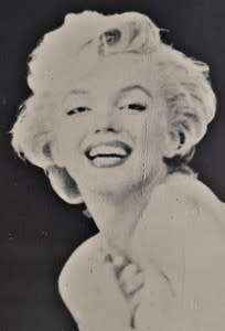 Vintage Marilyn Monroe tray - as per photo