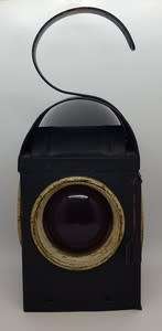 Vintage Railway DC hanging Lamp  - as per photo