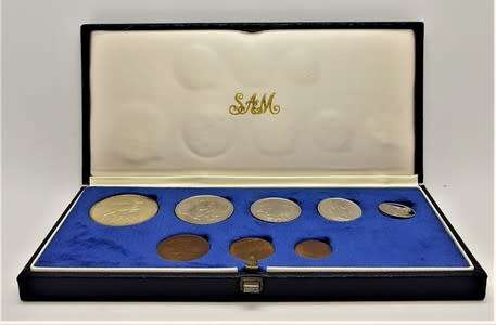 1977 South Africa Short Proof Set in Box as per photo