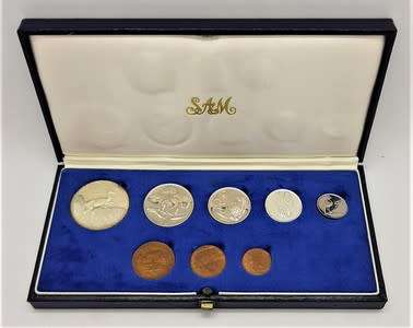 1977 South Africa Short Proof Set in Box as per photo
