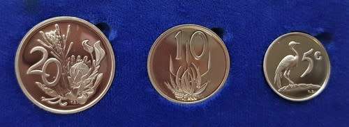 1977 South Africa Short Proof Set in Box as per photo