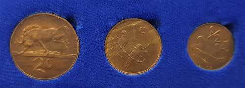 1977 South Africa Short Proof Set in Box as per photo