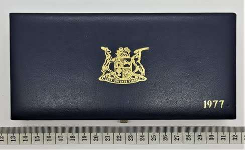 1977 South Africa Short Proof Set in Box as per photo