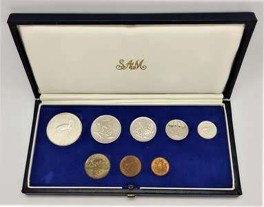 1977 South Africa Short Proof Set in Box as per photo