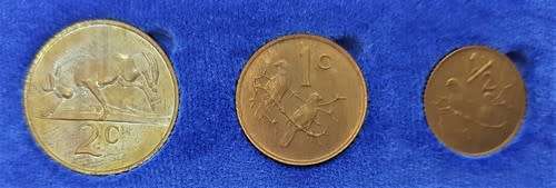 1977 South Africa Short Proof Set in Box as per photo