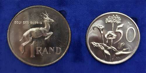 1977 South Africa Short Proof Set in Box as per photo