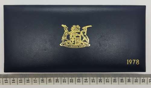 1978 South Africa Short Proof Set in Box as per photo