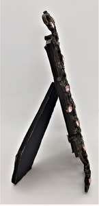 Vintage Photo Frame with Pink Stones 10.5 cm x 13.5 cm - as per photo