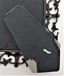 Vintage Photo Frame with Pink Stones 10.5 cm x 13.5 cm - as per photo