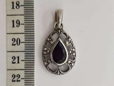 925 Sterling Silver Pendant weight 66g - as per photo