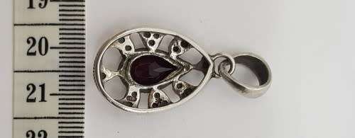 925 Sterling Silver Pendant weight 66g - as per photo