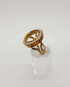 Vintage Camy watch, brooch, ring and pendant set as per photo