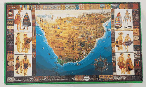 2000 Piece Charlotte Firbank -King - Ethnic People of Southern Africa Puzzle as per photo