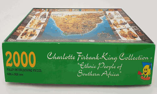 2000 Piece Charlotte Firbank -King - Ethnic People of Southern Africa Puzzle as per photo