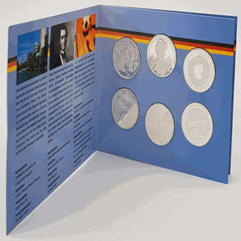 2003 German Silver Coin Set as per photo