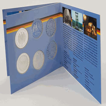2003 German Silver Coin Set as per photo