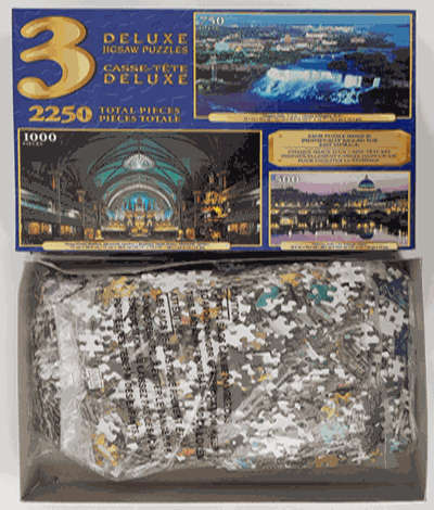 2250 Pieces - 3 Puzzles incl Niagra Falls, the Vatican & Notre Dame Basilica Jigsaw Puzzles app