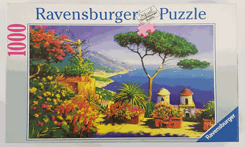 1000 Piece Italy Ravello Jigsaw Puzzle as per photo