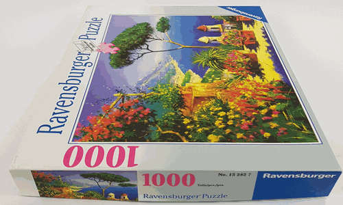 1000 Piece Italy Ravello Jigsaw Puzzle as per photo