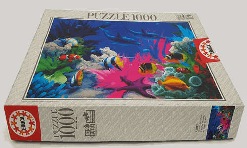 1000 Piece A Myriad of Colour Jigsaw Puzzle as per photo
