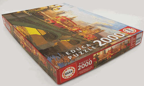 2000 Piece Westminster Bridge Jigsaw Puzzle as per photo