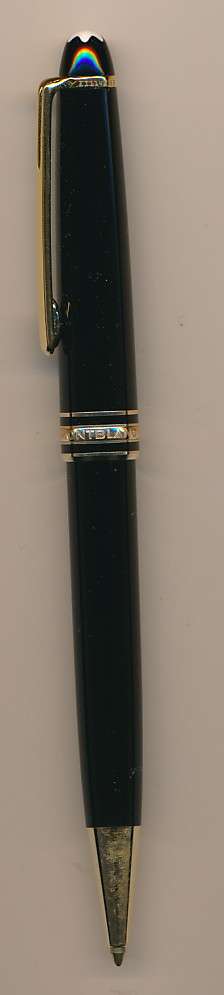 Mont Blanc pen , Meisterstruck in box, writing as per scan