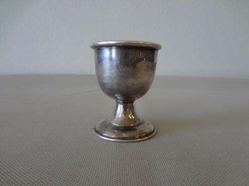 Silver-plated egg holder, as per photo