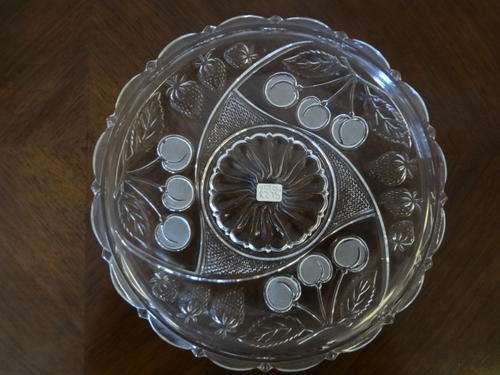 Quality Glass fruit platter - @ CRAZY R1 start