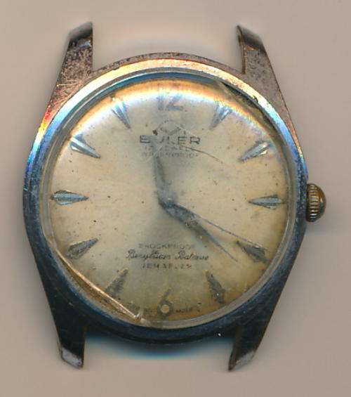 Buler mens watch not working as per scan