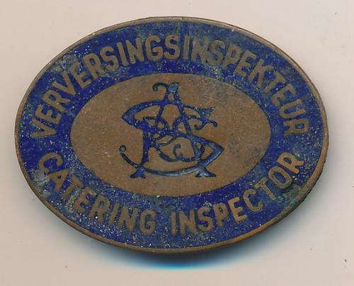 SAR - Railway catering inspector badge as per scan