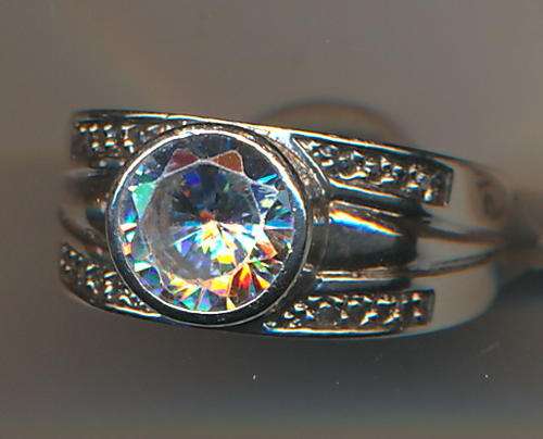 Sterling silver ring 4.6g as per scan