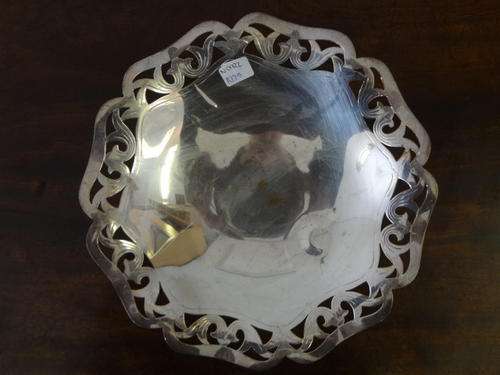 Silver plated fruit bowl as per photo