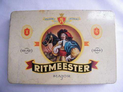 Ritmeester cigarette tin - R1 AUCTION