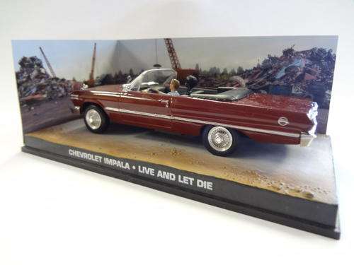 Chevrolet Impala - Live and Let Die model car - casing cracked - as per photo
