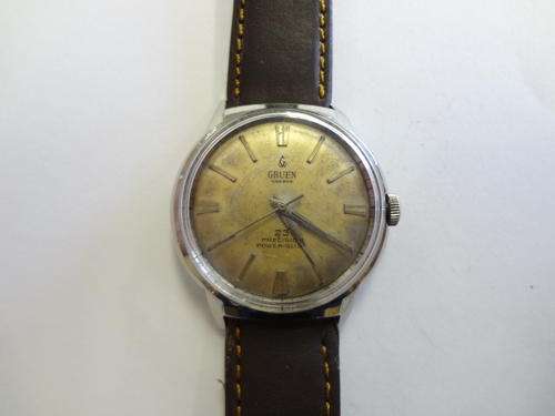 Gruen Geneve mens wind up watch - working - as per photo