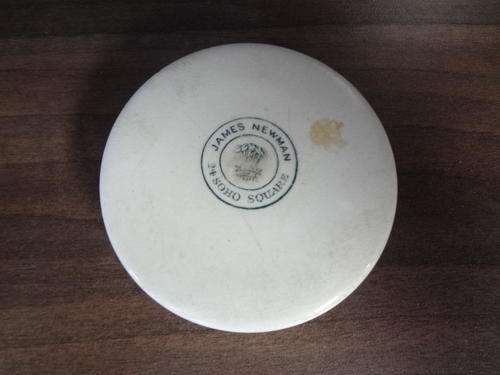 James Newman - 24 Saho Square toothpaste container with lid - as per photo