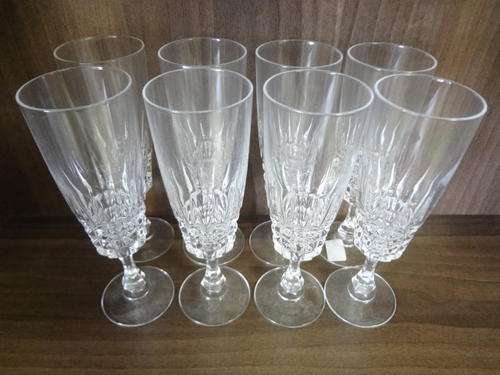 Lot of 8 Sparkling wine glasses - as per photo