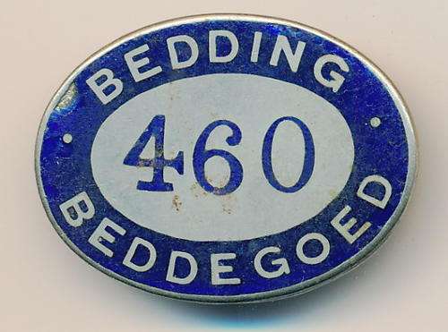 SAR-  Bedding 460 badge as per scan