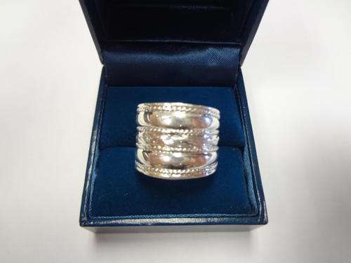 925 Silver ring, size O/55 - 7.4 grams - as per photo