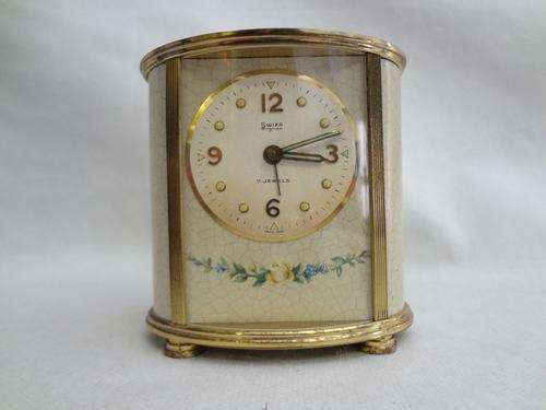 Swiza Mignon travel clock - needs service - excellent condition - as per photo