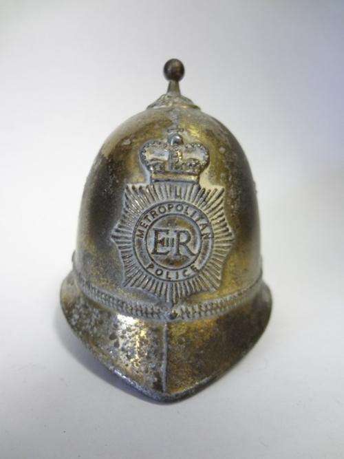 Metropolitan Police helmet bell - damaged - as per photo