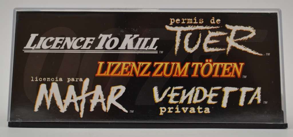 James Bond 007 Maserati Biturbo 425 - License to Kill Model Car Scale 1:43 as per photo