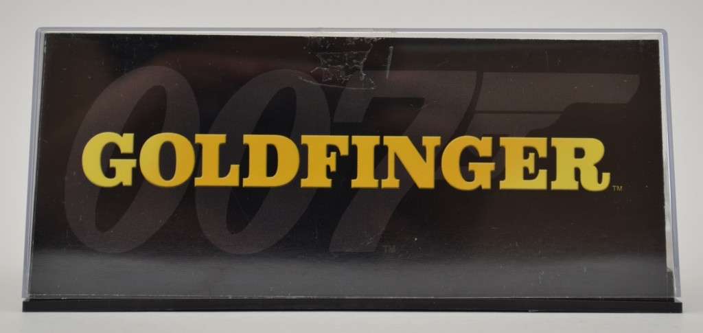 James Bond 007 Rolls Royce Phantom III - Goldfinger Model Car Scale 1:43 as per photo