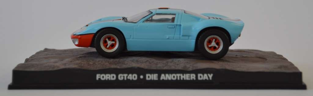 James Bond 007 Ford GT40 - Die Another Day Model Car Scale 1:43 as per photo